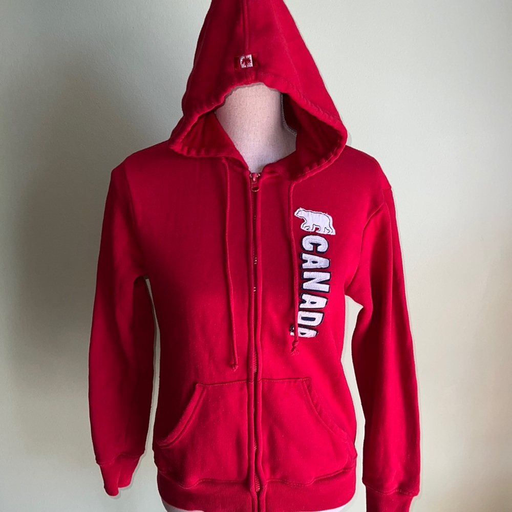 Snowcap Canada Zippered Hoodie Jacket